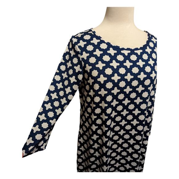 Mud Pie Navy Dress Size M - Picture 2 of 4